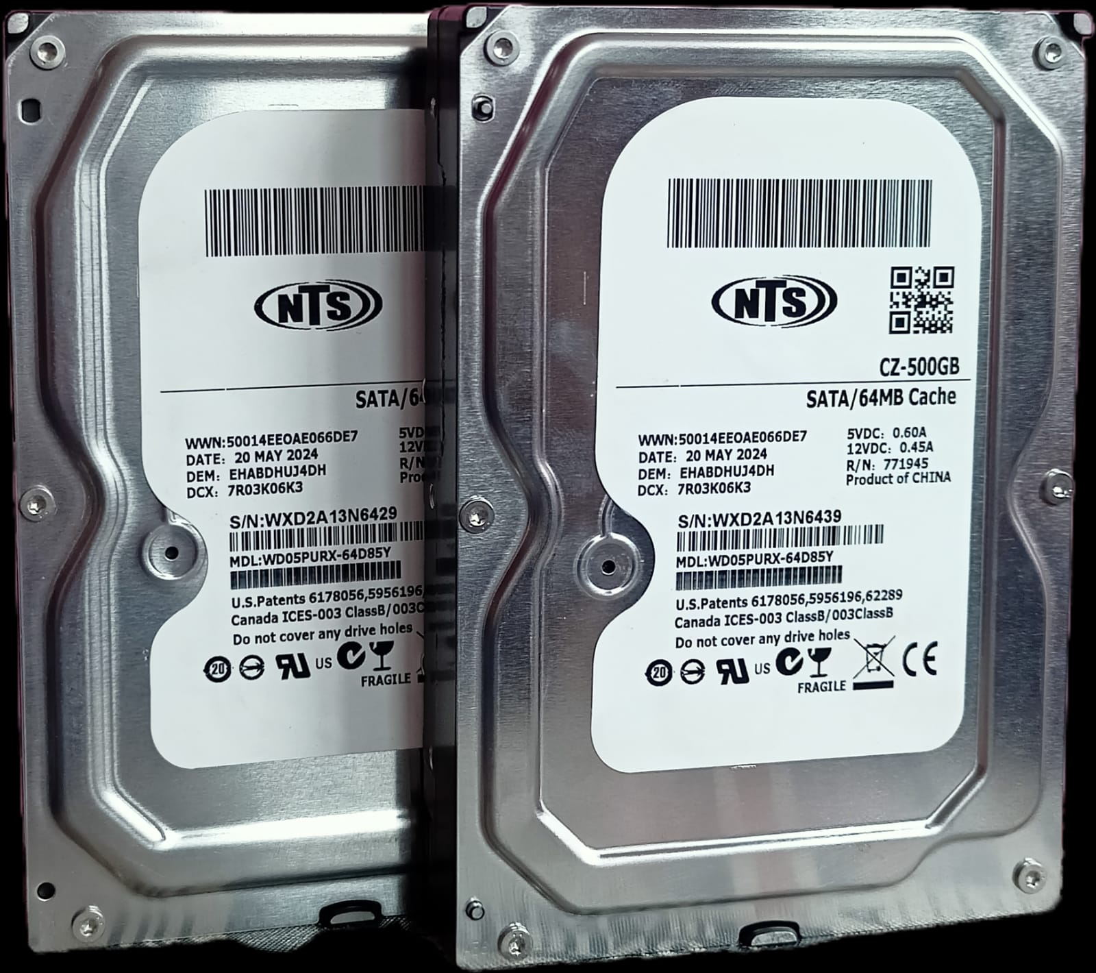 500GB HDD